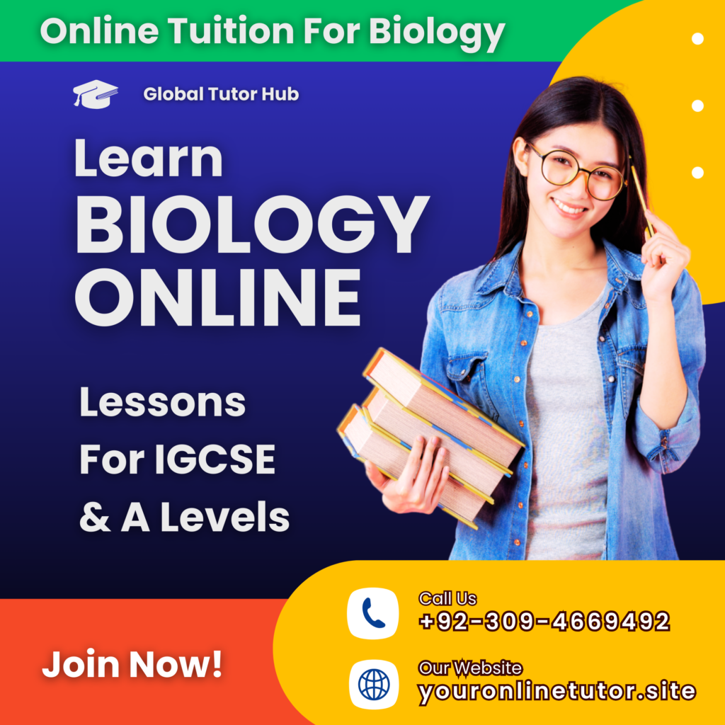 Online Tuition For Biology