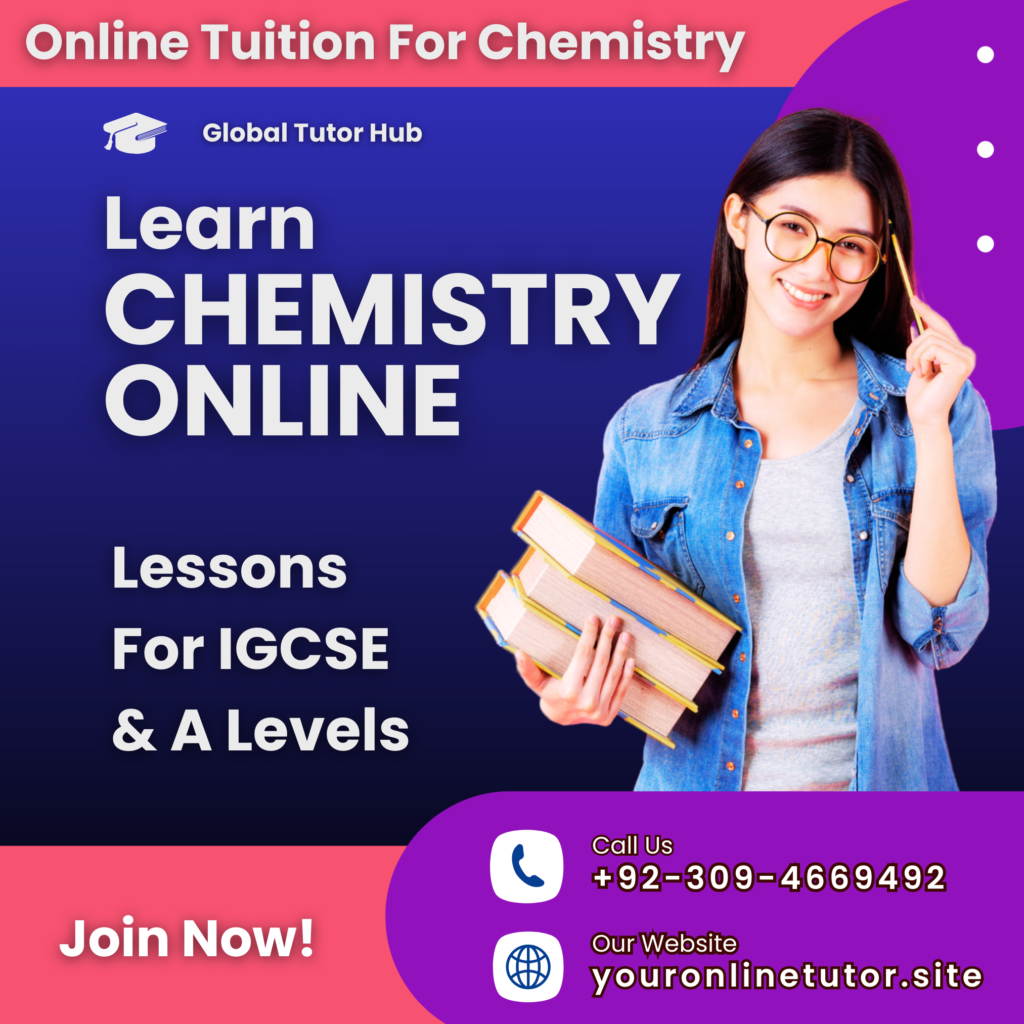 Online Tuition For Chemistry
