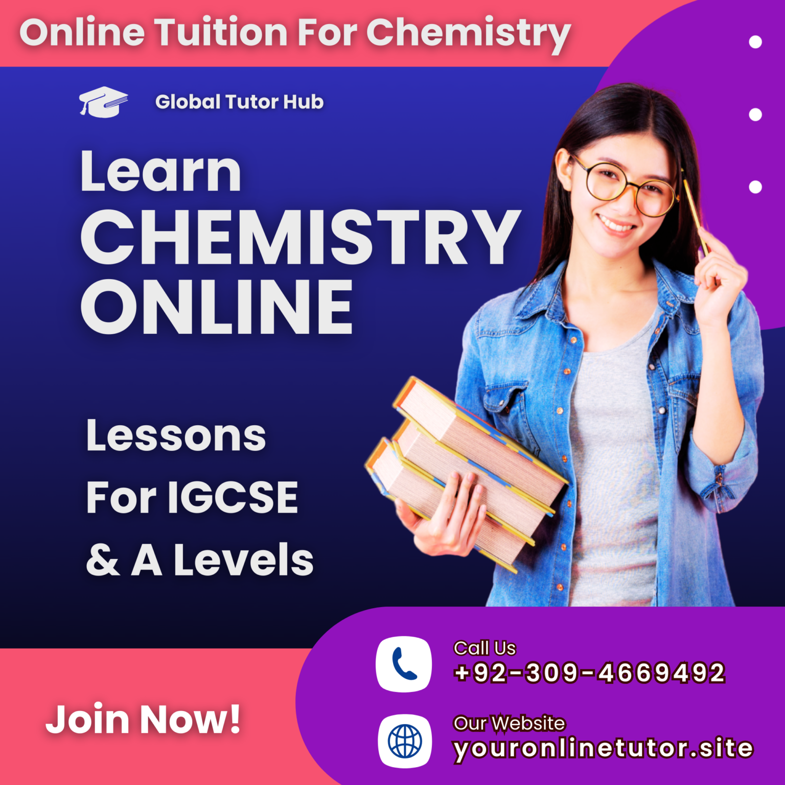Online Tuition For Chemistry
