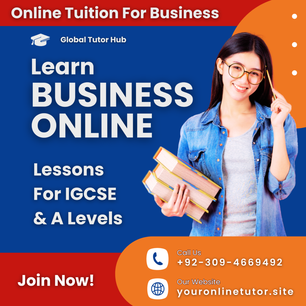 Online Tuition For Business Studies