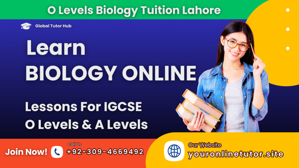 O Levels Biology Tuition Lahore