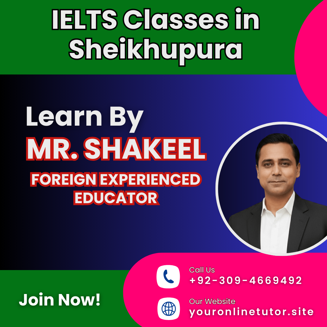 IELTS Classes in Sheikhupura