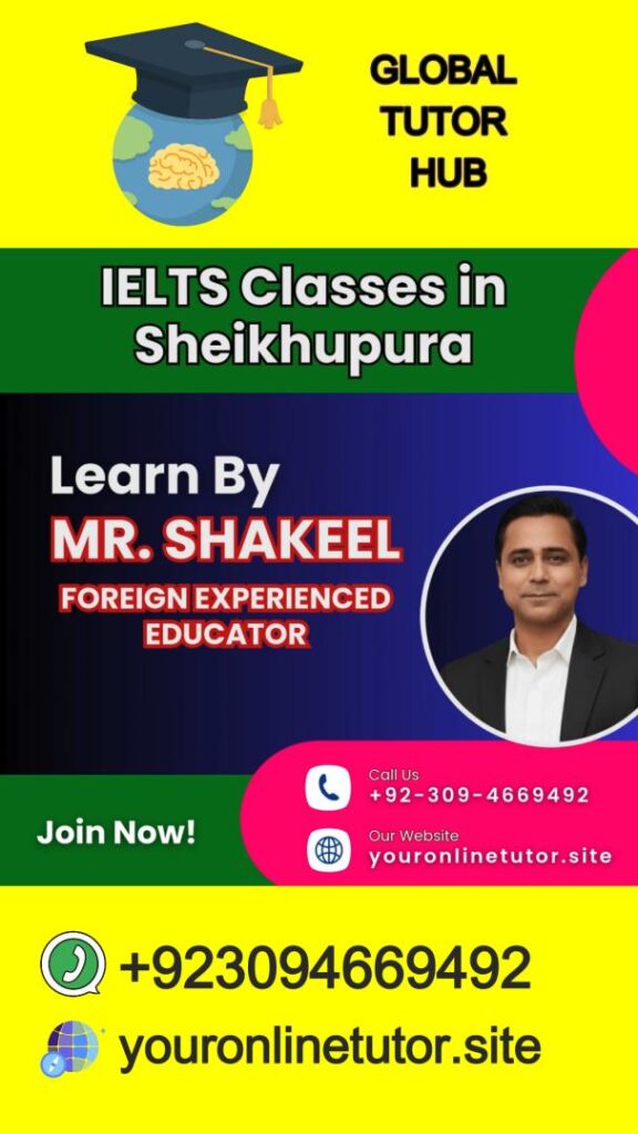 IELTS Classes in Sheikhupura