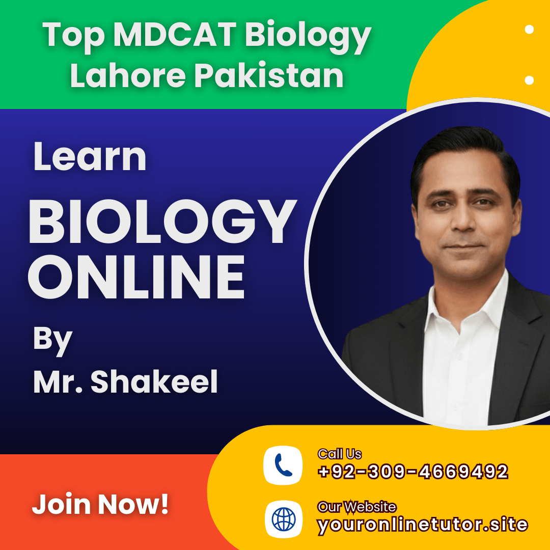 Top MDCAT Biology Lahore Pakistan