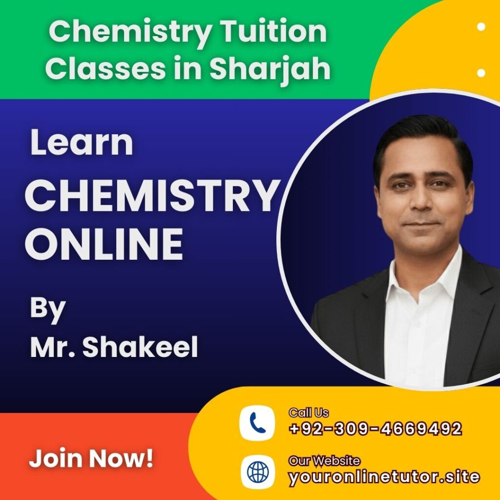 Chemistry Tuition Classes in Sharjah UAE