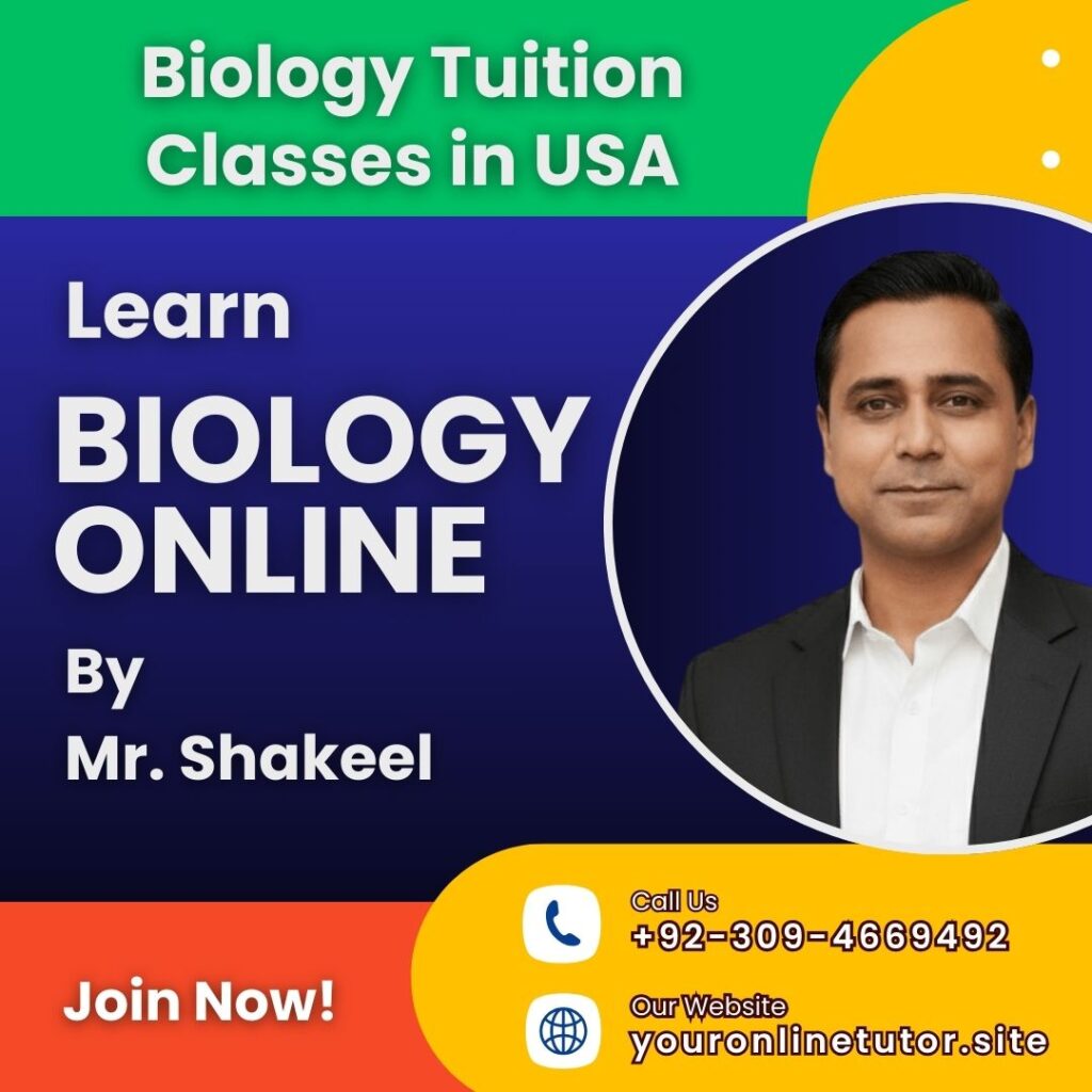 Biology Tuition Classes in USA